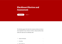 Blackboard Review Module