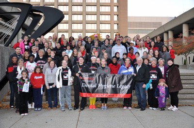 UofL Dental Hygiene Program floss Walk - 2013.jpg