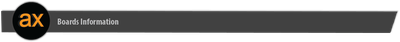 Boards Information Banner