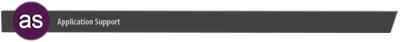 Application Support banner
