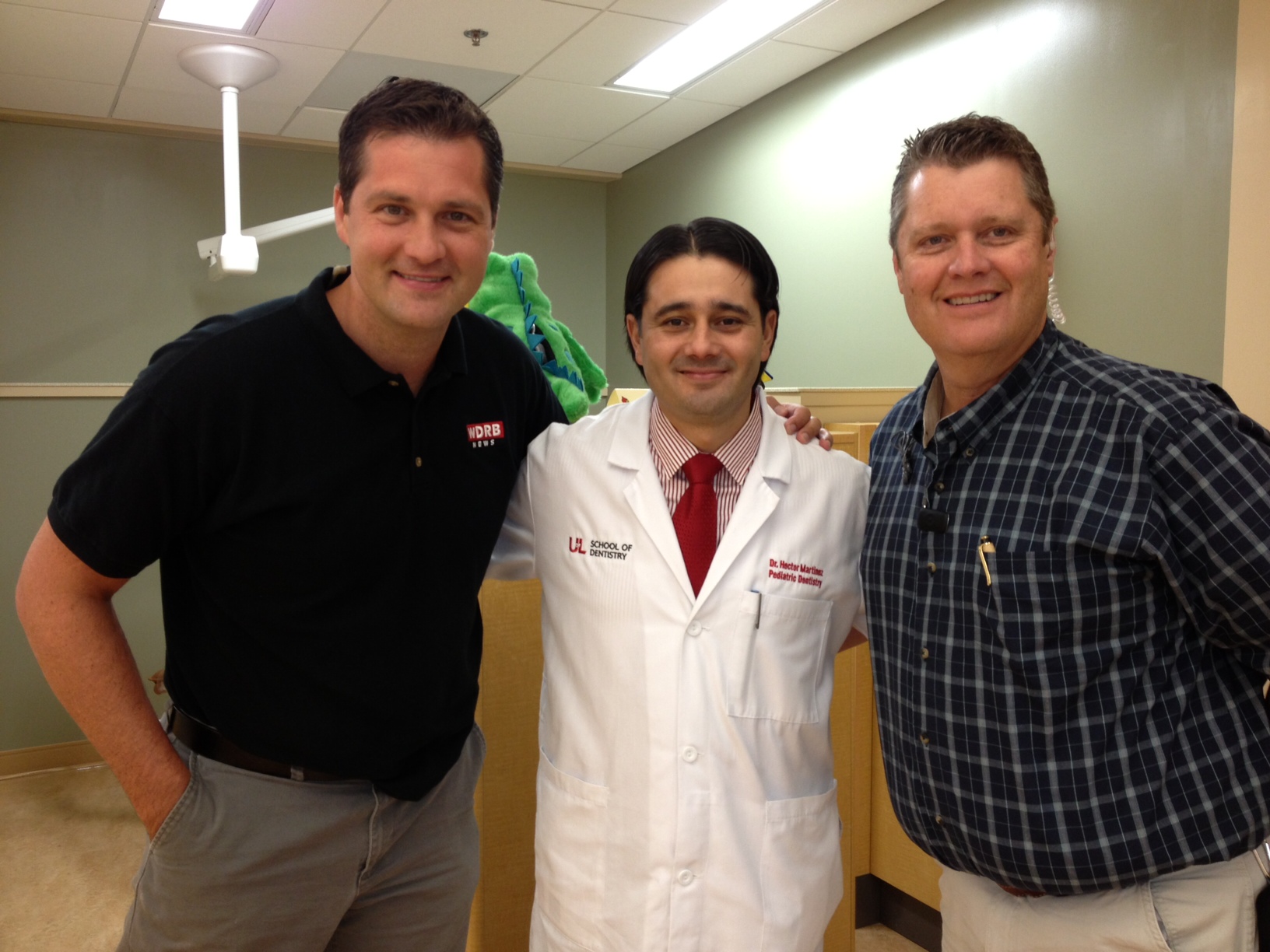 Dr. Hector Martinez gives oral hygiene tips