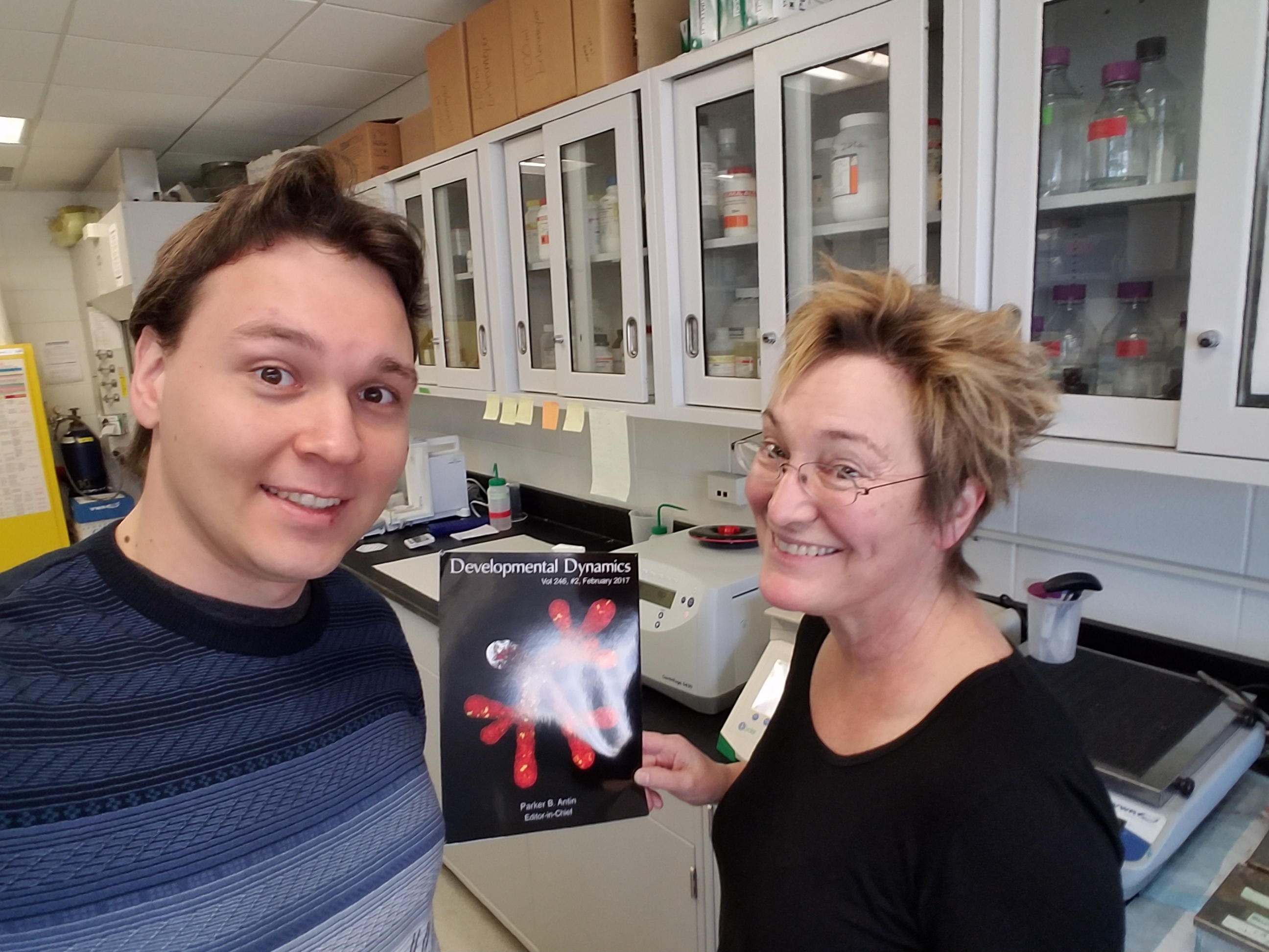 M.S. in Oral Biology student finds unique opportunity in Sandell's lab