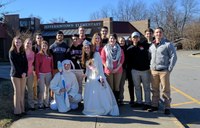 UofL School of Dentistry students present to Jeffersontown Elementary students