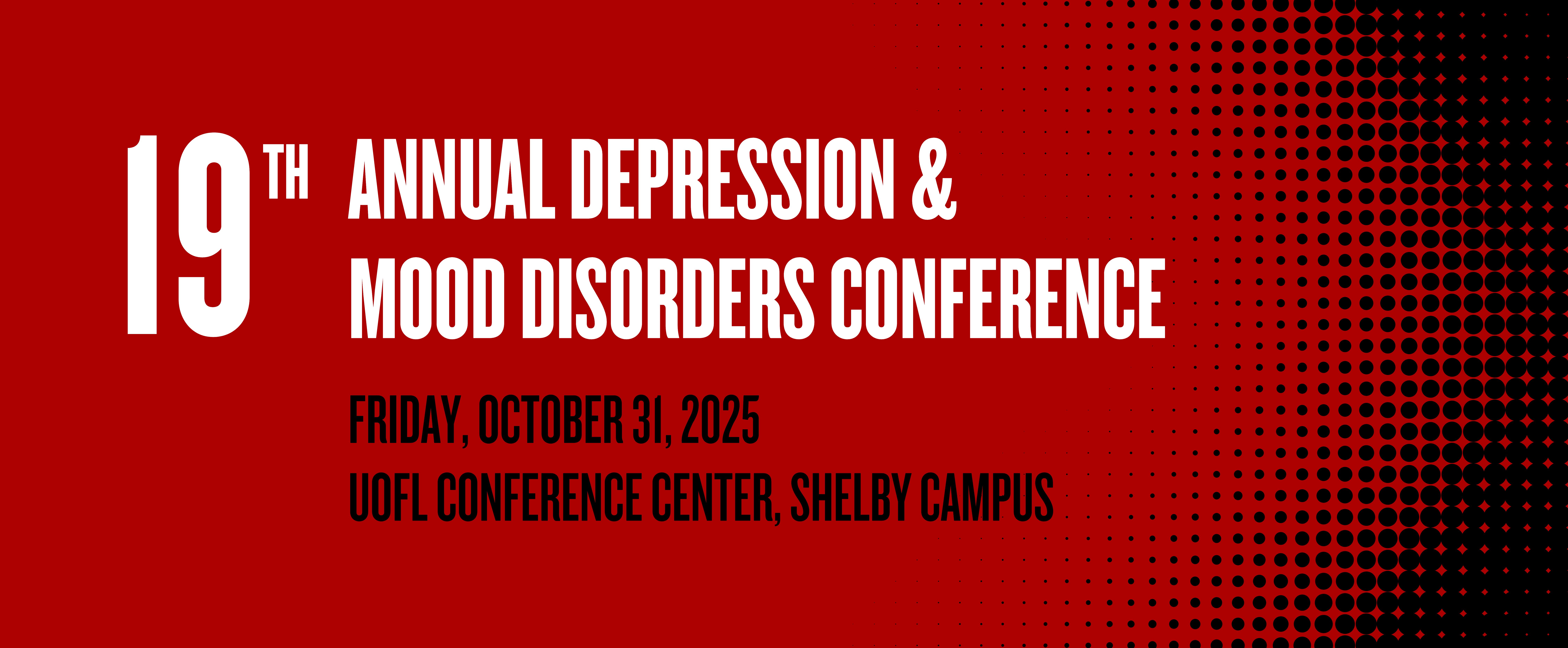 Depression and mood disorder conference