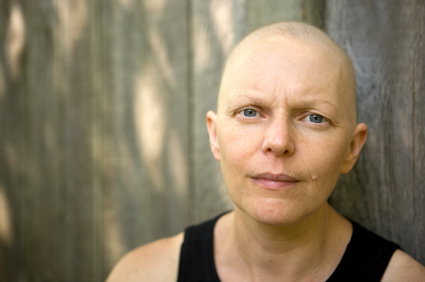 Photo of woman with cancer
