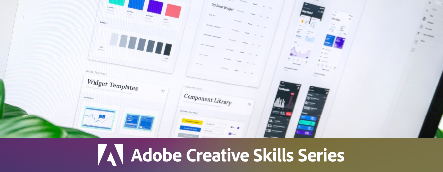 link to Adobe Creative Skills Series Digital Badge Courses