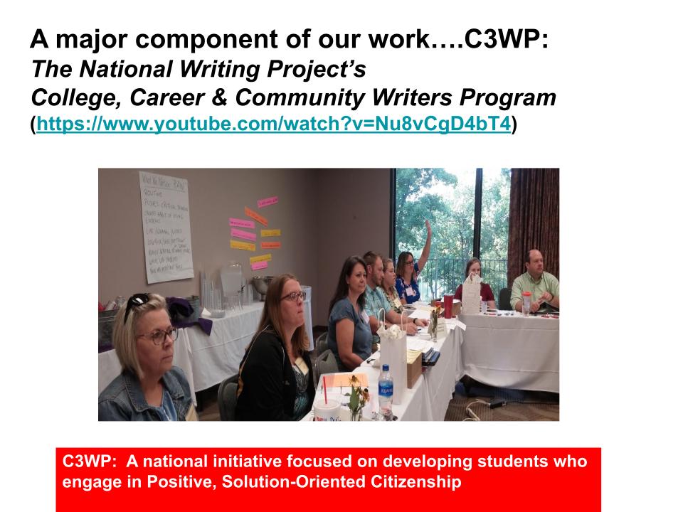 College, Career and Community Writers Program