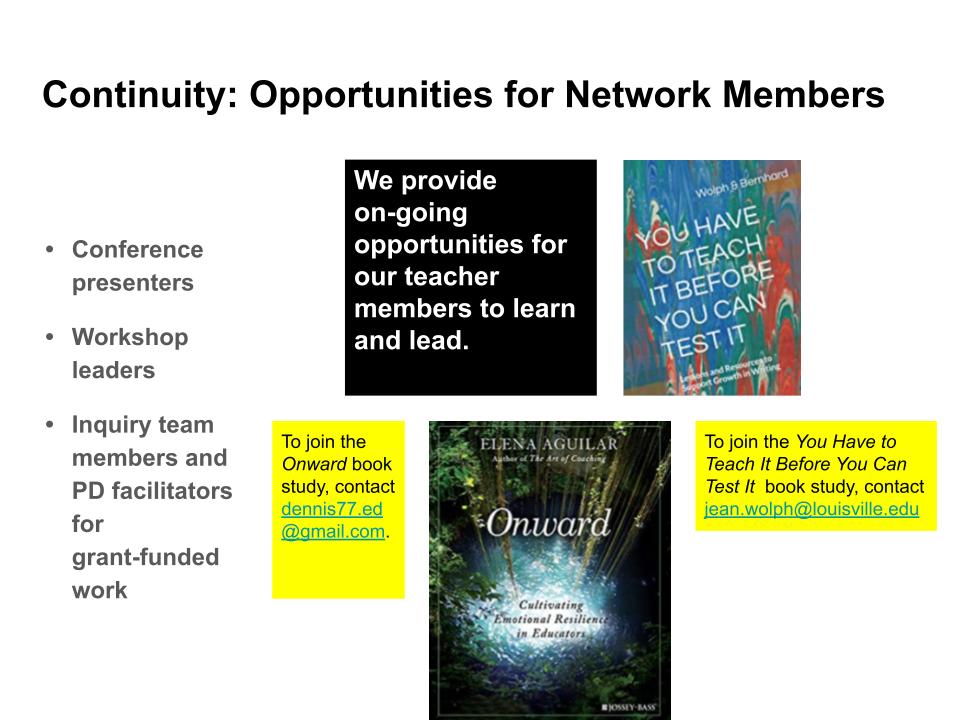 Continuity Opportunity for Network Members