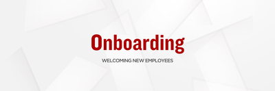 New Employee Orientation Banner