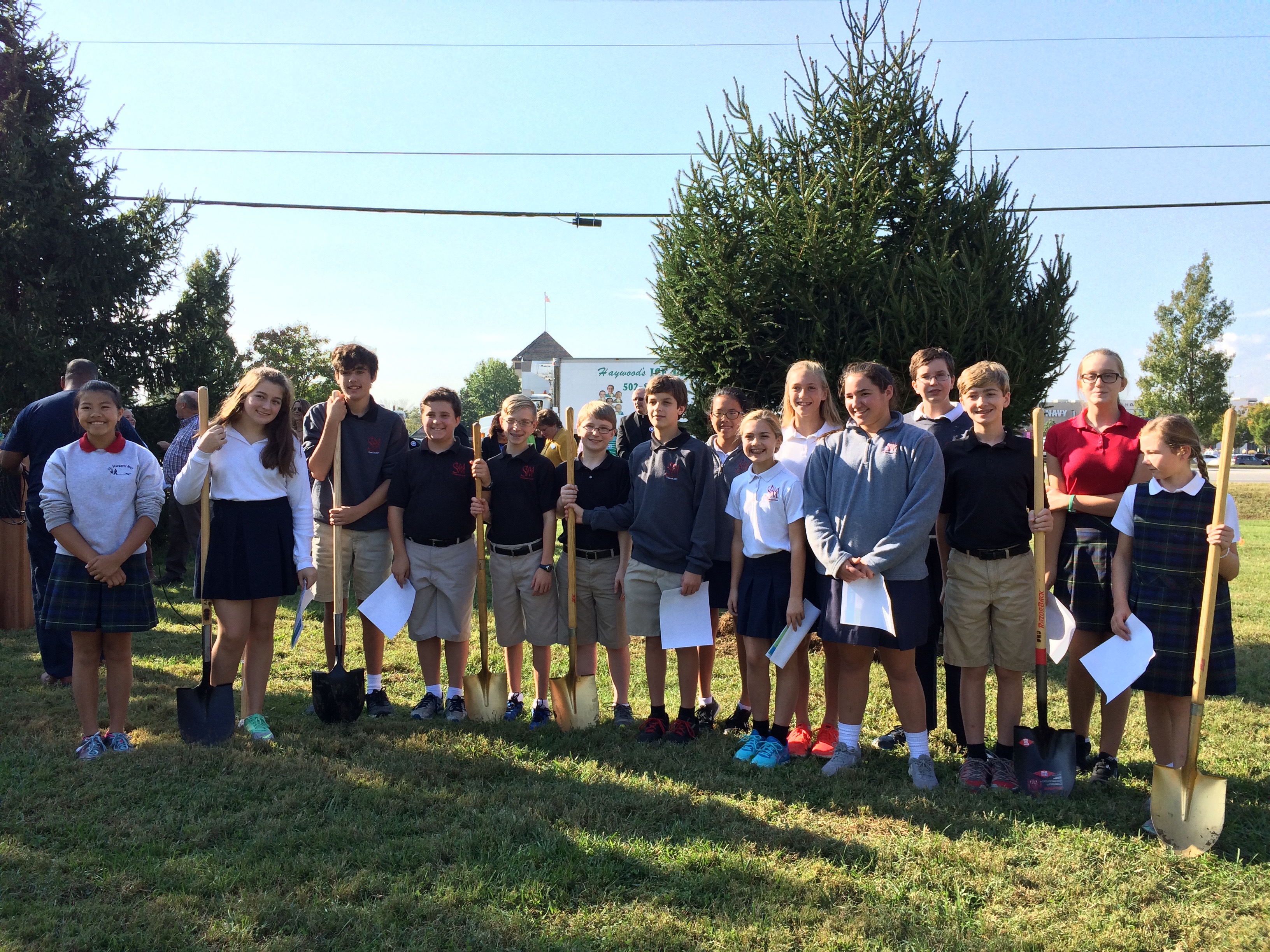 Student Citizen Scientists at St Margret  Mary Green for Good 2017