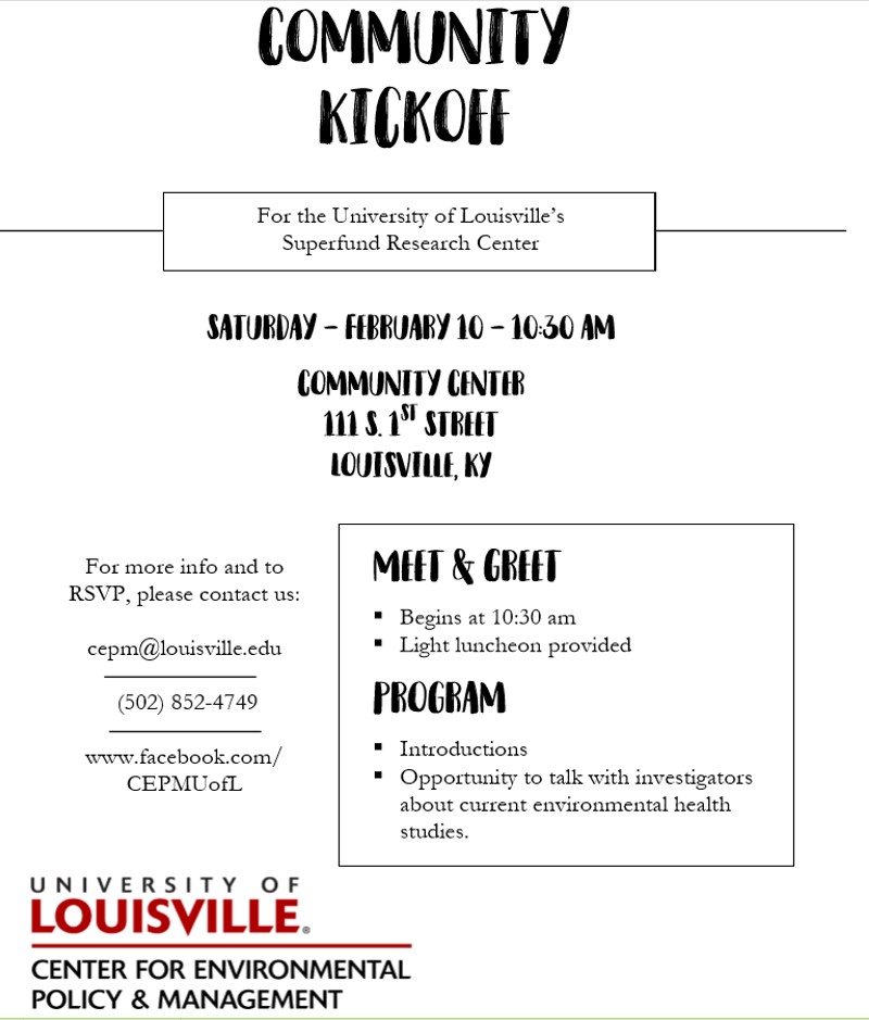 Community Kickoff Flyer