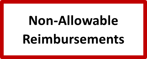 Non-Allowable Empoyee Reimbursements
