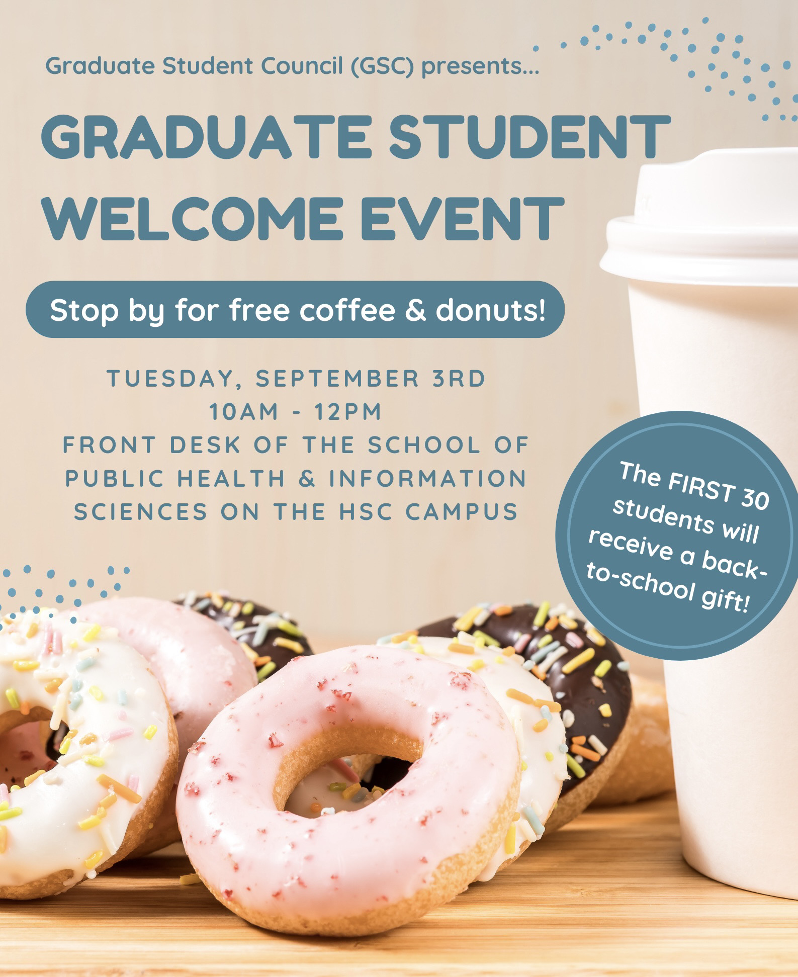 hsc welcome grad event 24'