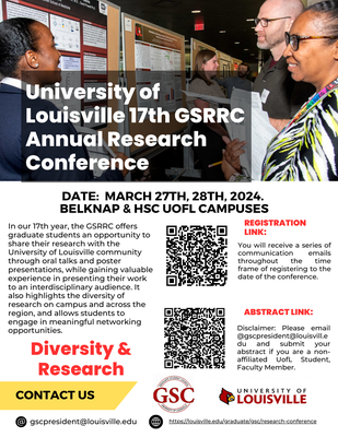 GSC Research Conference Flyer 