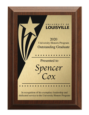 Outstanding Graduate Plaque - Spencer