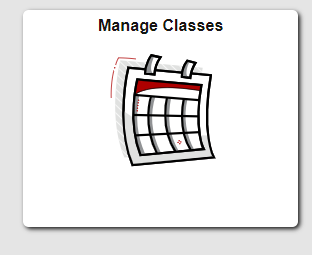 Manage Classes ULink tile