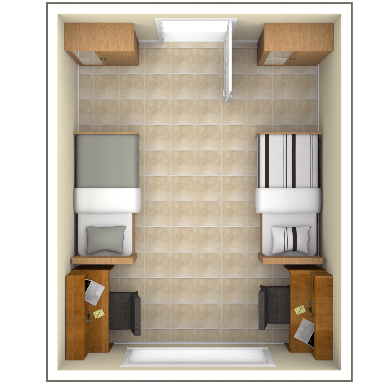 Miller Hall Room Layout — University Housing and the Resident Experience