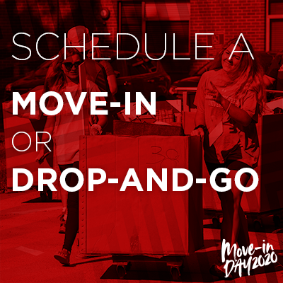 Fall 2020 Schedule Move In or Drop And Go