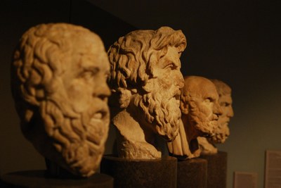 Busts of Classic Philosophers