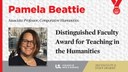 Dr. Pamela Beattie receives Distinguished Faculty Award
