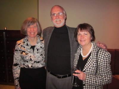 John Richardson and wife Linda... and Muriel Maurer IMD3 Symposium dinner honoring Distinguished Guest Speakers 2011