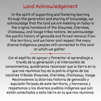 Land Acknowledgement