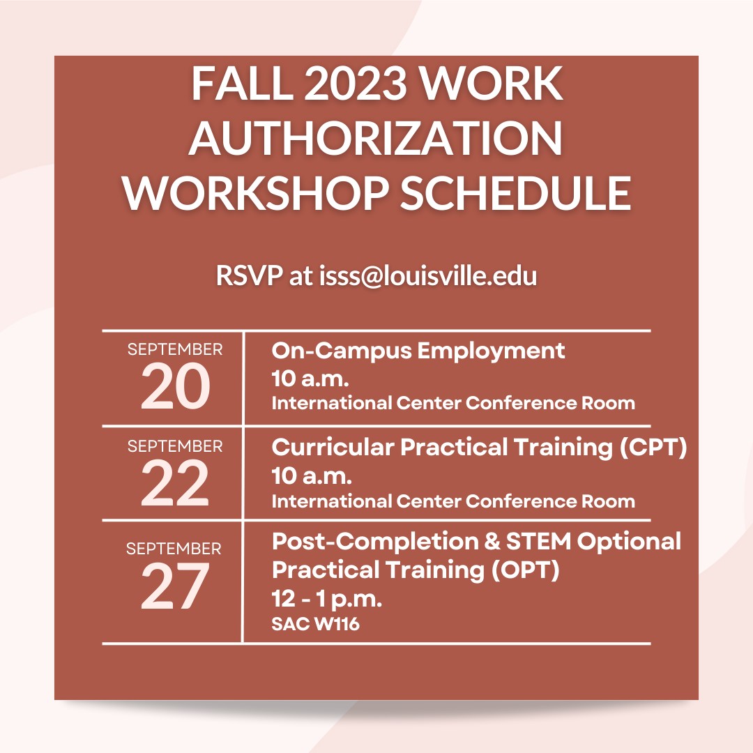 Fall 2023 Work Authorization Workshop Schedule 1