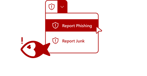 report phishing icon