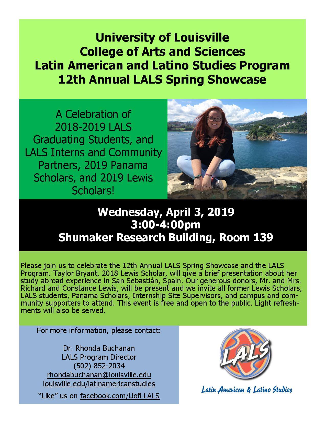 12th Annual Latin American and Latino Studies Spring Showcase