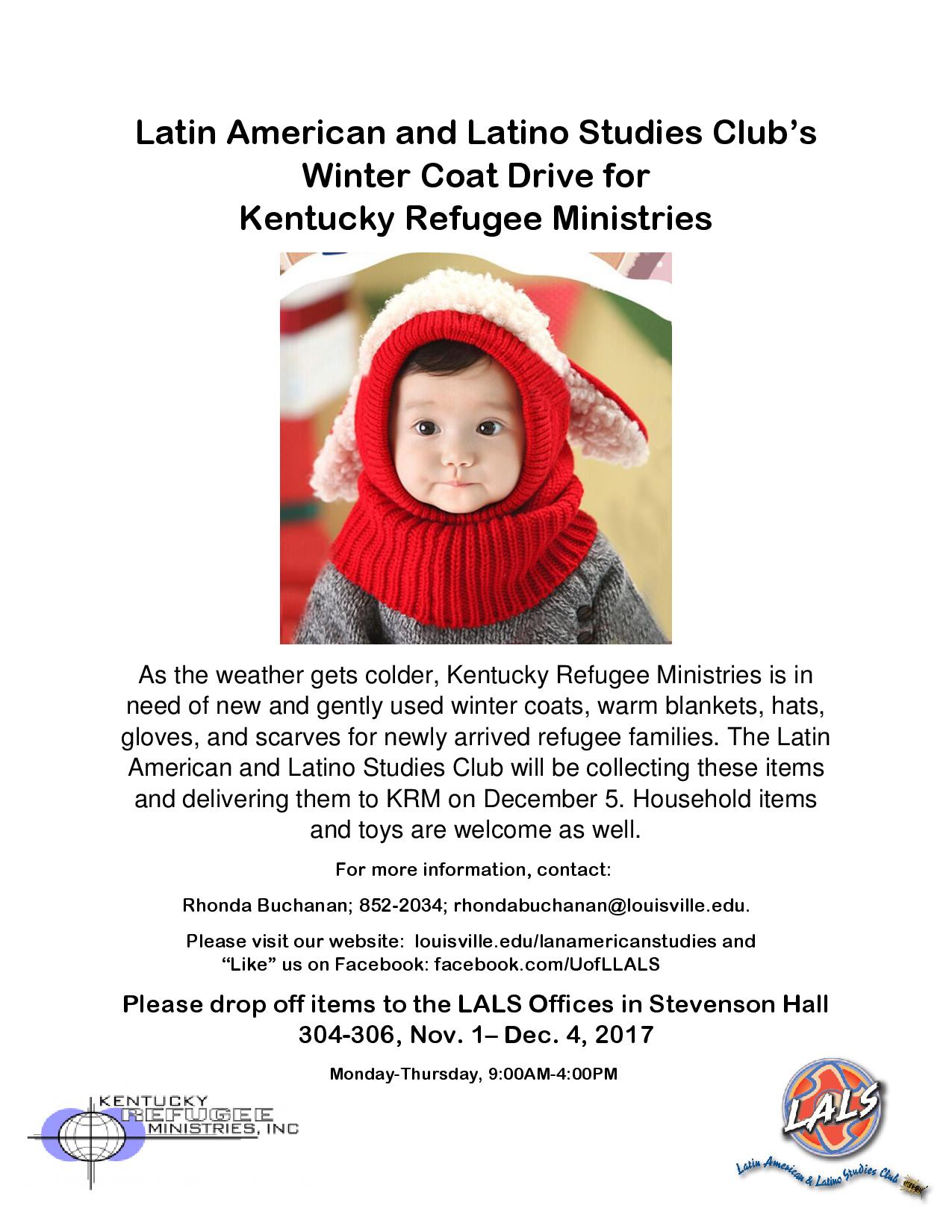 LALS Club Hosts Annual Kentucky Refugee Ministries Coat Drive