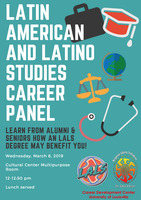 Latin American and Latino Studies Career Panel