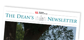 Dean's Newsletter