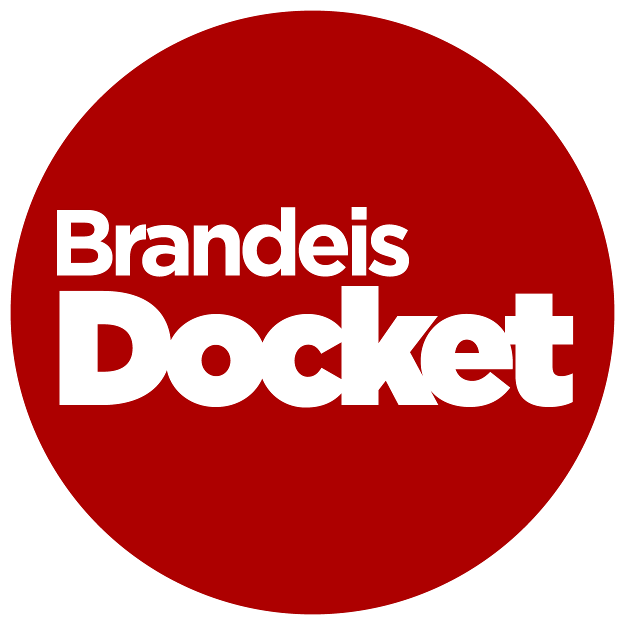 Image: Brandeis Docket logo