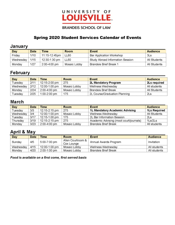 Brandeis Academic Calendar Spring 2024 brook olenka