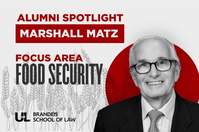 Marshall Matz, Alumni Spotlight Food Security 