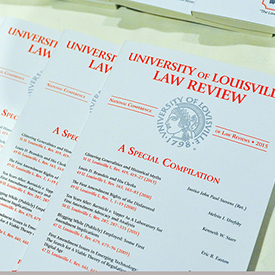 Louisville Law Review receives its highest national ranking ever 