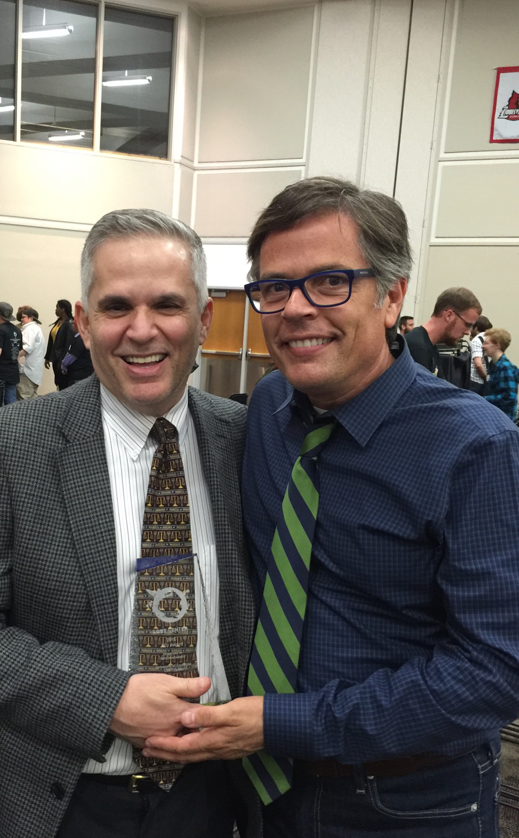 Professor Marcosson receives Ally Award from LGBT Center