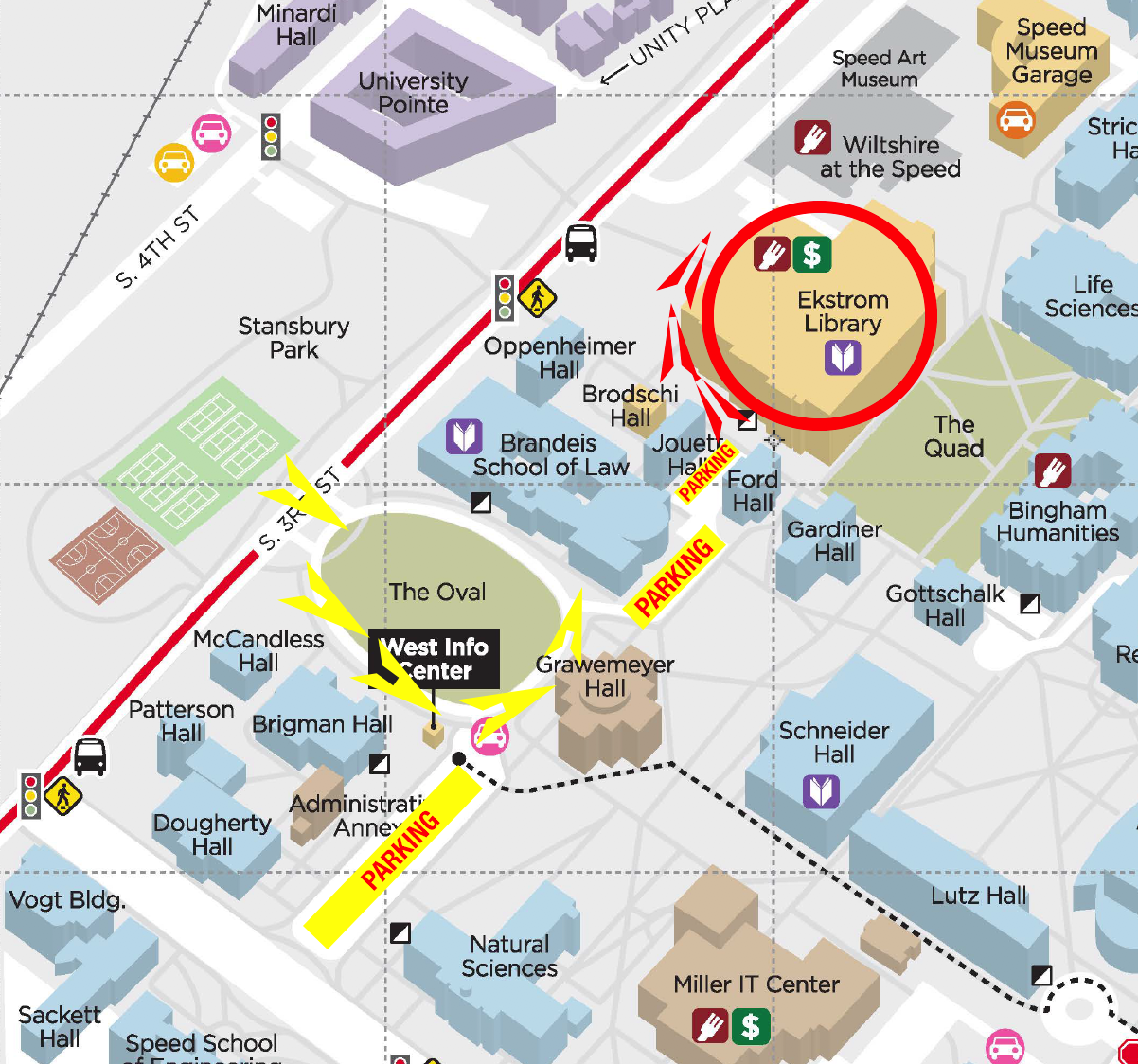 Weekend Parking - West Info Lot