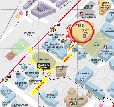 Weekend Parking - West Info Lot