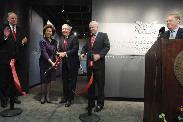 Officials dedicate archives at UofL