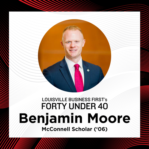 Moore ('06) named to Louisville Business First's 'Forty Under 40' list