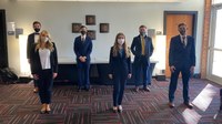 Moot court teams finish among top 28 in region