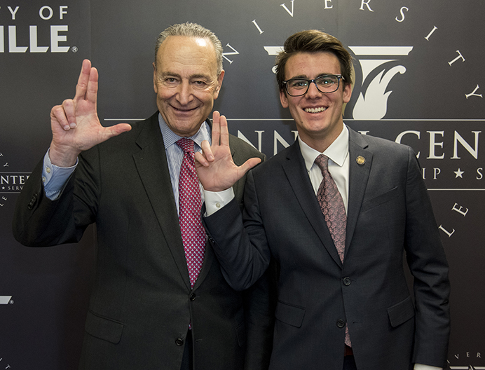 Noble wins Henry Clay Scholarship, begins internship with Senate Democratic Leader