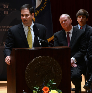 Rubio talks about maintaining American dream