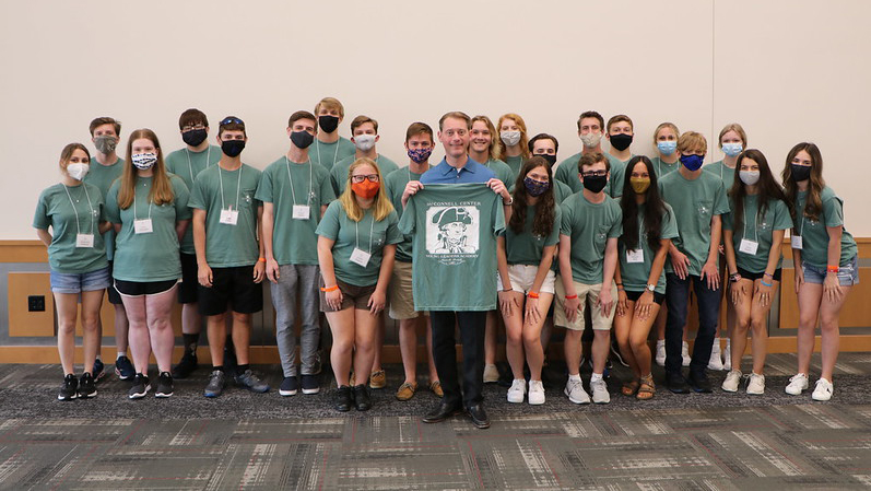 Students discuss constitutionalism at Young Leaders Academy