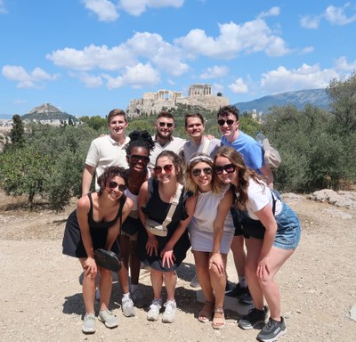 Scholars in Athens, Greece