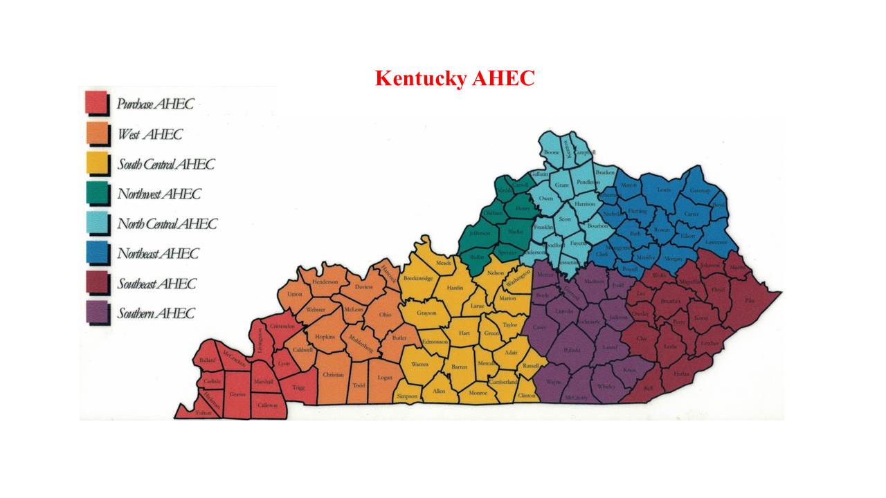 AHEC Map