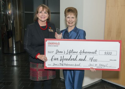 Dean's Lifetime Achievement - Molly Burke Poole