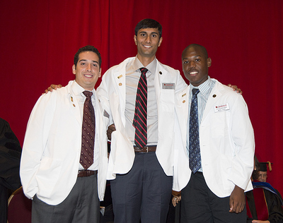 Joe White coat ceremony