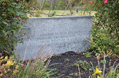 bequeathal burial headstone